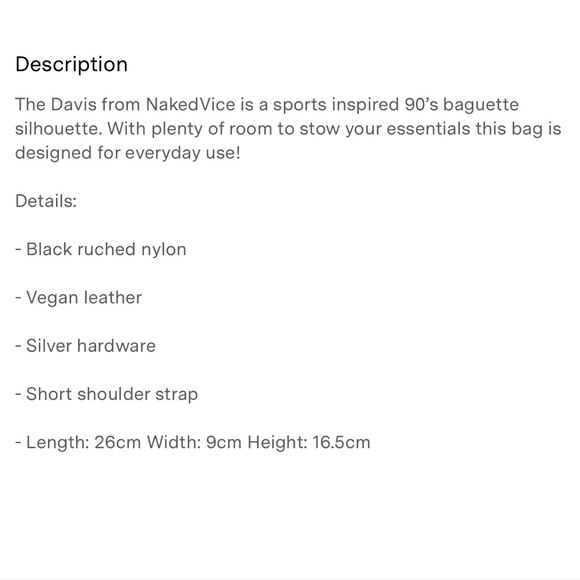 Nakedvice Davis Bag - Picture 8 of 9